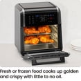 Chefman 6-in-1 Multifunctional Air Fryer Oven w/ 12 Qt Capacity, Digital Touchscreen - Black