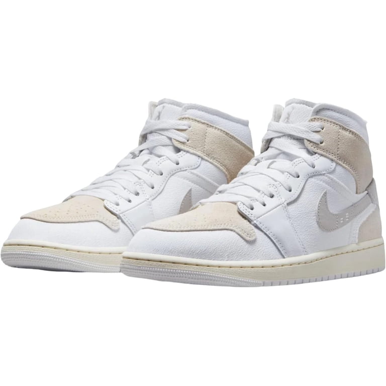 Nike Air Jordan 1 Mid SE Craft Tech Grey Light Orewood DM9652-120 Mens JORDAN Air 1 Mid SE Craft DM9652 120 - Shiekh main image 2