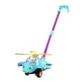 thumbnail image 1 of Juguete para caminar con equilibrio y diseño de carrito que fomenta la motricidad fina en niños pequeños. Azul, 1 of 9