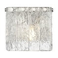 thumbnail image 5 of Z-Lite 1943-1S-MB Glacier 7" Tall Bathroom Sconce - Black, 5 of 7