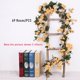 thumbnail image 3 of High Quality 1pcs Artificial Flowers Vine Rose DIY Wedding Decoration Fake Flower Home Room Decor Wall Hanging Garland Plants, 3 of 5