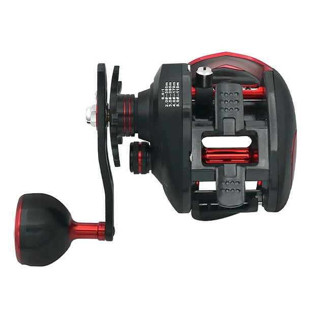 18+1 Ball Bearing Rechargeable Baitcasting Reel 39.7LB Max Drag 6.4:1  Baitcaster Fishing Reel with 8 Magnet Braking System 
