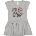 thumbnail image 3 of Inktastic Our First Mother's Day- Pink Flowers Girls Baby Dress, 3 of 5
