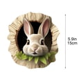 thumbnail image 4 of Decoraciones de Pared de Pascua Decoraciones de Coches de Vacaciones de Acrílico, 4 of 5