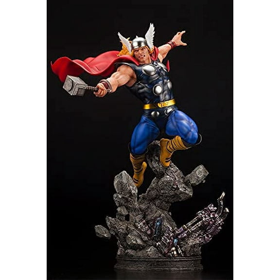 Kotobukiya Marvel Universe Avengers: Thor Fine Art Statue, Multicolor