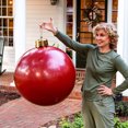 thumbnail image 4 of Fairnull 1 Set Outdoor Inflatable Toys Easy to Inflate Bright Color Xmas Ornament Home Decoration Balls for Garden, 4 of 9