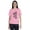 Pink (Black Glitter), variant on Inkmeso Women T Shirt "If My Mouth Doesn't Say It My Face Definitely Will" Letter Printed Sarcastic Crew Neck Top