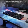 thumbnail image 2 of Teclado gamer CHERRY XTRFY MX 3.1 con cable, RGB, switches rojos, 2 of 6