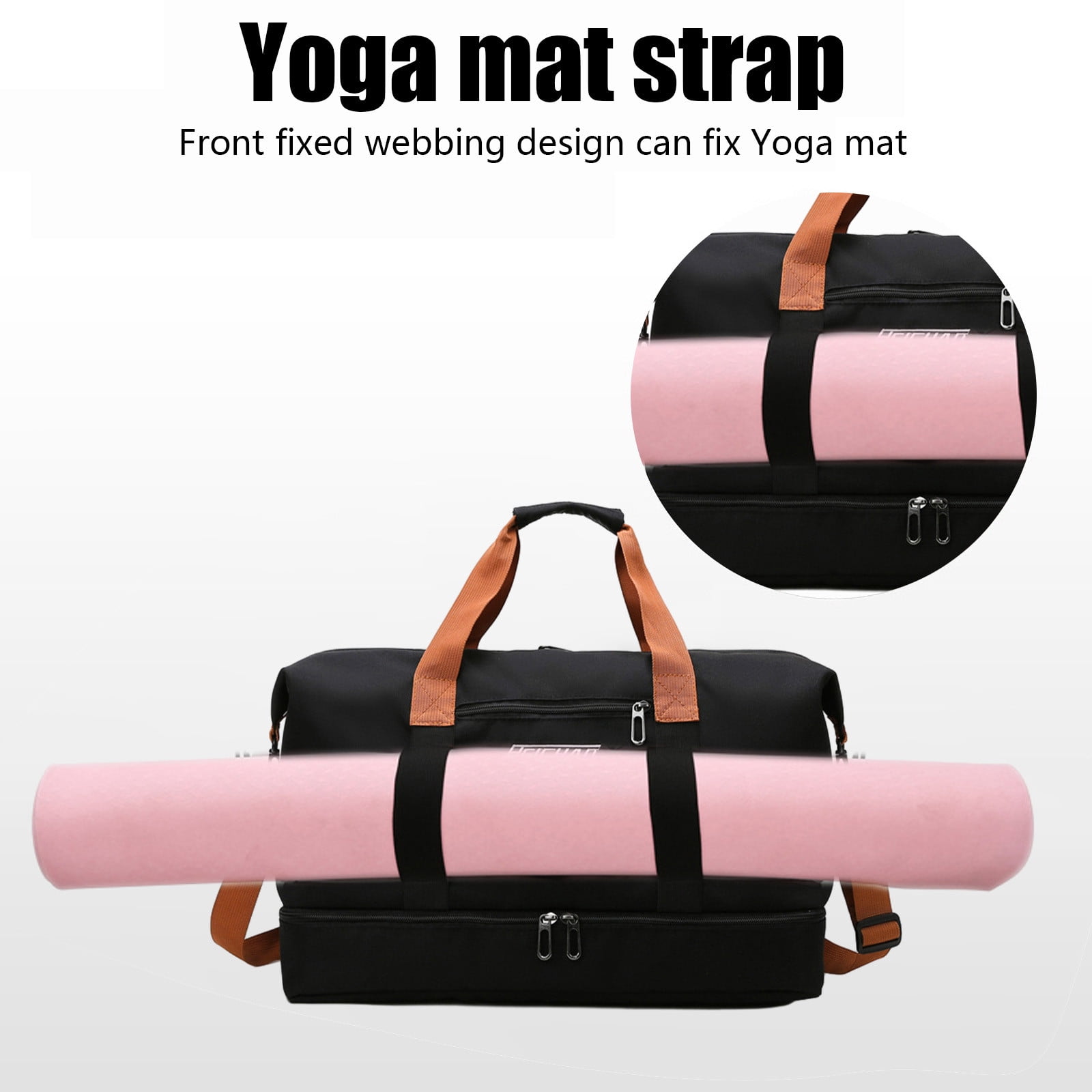Large Travel Tote Bag, Expandable Gym Tote Bag,Carry On Overnight Bags For Women With Trolley Sleeve Wet Pocket,travel Duffel BagsTravel Bag, Sports Tote Gym