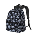 thumbnail image 2 of Fotbe Gothic Skull Lightweight Casual Laptop Backpack for Men and Women, Daily use Waterproof backpack, Backpack for College, 2 of 8
