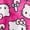 Hello Kitty Very Berry, variant on Hello Kitty Toddler Girls Crewneck Sweatshirt and Jogger Pants Set, 2 Piece, Sizes 12M-5T