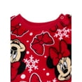thumbnail image 5 of Minnie Mouse Toddler Girls Plush Print Sweatshirt and Pants Set, 2-Piece, Sizes 12M-5T, 5 of 6