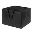 thumbnail image 1 of Cubierta para parrilla de gas Uxcell BBQ, 32" x 32" x 24" impermeable y resistente a la intemperie para parrilla de carbón de exterior [Negro], 1 of 1