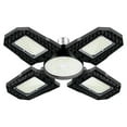 thumbnail image 1 of Luz De Garaje Led 120W Luz De Garaje 15000Lm Luces De Garaje Led Con 4+1 Paneles Multiposición Deformable E26/E27 Iluminación De Garaje Guardurnaity HA036032-00, 1 of 6