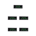 thumbnail image 3 of Maytalsory Car Clock Voltmeter Universal and Durable Accessories Green 58x22mm 5Set, 3 of 6