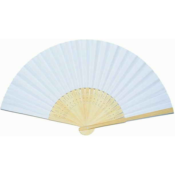 Wedding Fans Bulk 100 Solid Folding Fan Folding Folding Party Wedding Hand Dance Held Silk