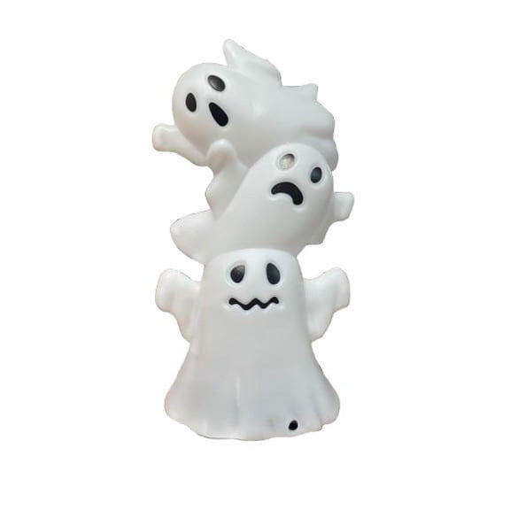 KDZO Halloween Motion Activated LED Decorative Lights, 7 Inch Spooky Statues Ghosts