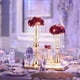 thumbnail image 4 of Soporte de flores de metal galvanizado para decoración de centro de mesa de boda al aire libre, florero falso, decoración de flores doradas, 4 of 5