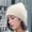 Beige, variant on Dyfzdhu Women Casual Fold Hem Warm Fashion Hat Knit Solid Trim Outdoor Activities Windproof Cap Beige