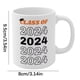 thumbnail image 2 of Puntoco Liquidación de suministros de cocina Taza de café de cerámica de 350 ml para graduados de doctorado de universidades 2024, 2 of 2