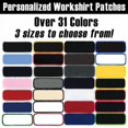 thumbnail image 4 of Parches con nombre bordados personalizados para uniformes o camisas de trabajo, 4 of 9