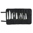 thumbnail image 3 of de Cuchillos con 22 Ranuras Ubicaciones Cuchillo para Chef Cuchillo con Ruedas Roll - Tamaño Desplegado 58x35.3cm Soledad Funda de cuchillería para chefs Roll Up, 3 of 10