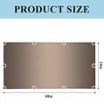 thumbnail image 3 of Brown Ombre Fluorescent Light Covers, Modern Gradient Abstract Art Magnetic Light Covers for Ceiling Lights, Fluorescent Ceiling Shade Filters for Classroom Bedroom Office 4x2Ft x 2PCS, 3 of 8