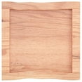 thumbnail image 3 of vidaXL Table Top Light Brown 40x40x(2-4) cm Treated Solid Wood Live Edge, 3 of 5