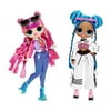 LOL Surprise OMG Fashion Doll 2-Pack Roller Chick And Chillax With 20 Surprises Each, Great Gift for Kids Ages 4 5 6+