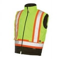 thumbnail image 6 of Hi-Vis Parka,5-in-1,Fluorescent Grn,S S42611, 6 of 11