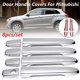 thumbnail image 3 of ABS Chrome Side Door Handle Cover Trim 8Pcs for Mitsubishi Outlander, 3 of 5