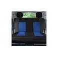 thumbnail image 3 of FH Group Ultra Modern Quilted Leatherette Car Seat Covers, Universal Fit Blue Full Set with Air Freshener, 3 of 8