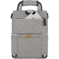 thumbnail image 6 of Breast Pump Backpack, Cooler Bag and Moistureproof Lunch Bag Double Layer for Work Moms(Gray), 6 of 8