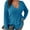 01 Blue, variant on Women Plus Top 5XL Sweater Top Tunic Top Pullover Lady Top Long Sleeve Daily V-neck Autumn Daily Sweater Top Loungewear Striped Cogild