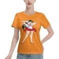 thumbnail image 1 of Women's Basic Short Sleeve T-Shirt Sailor Moon Rei Hono, 1 of 6