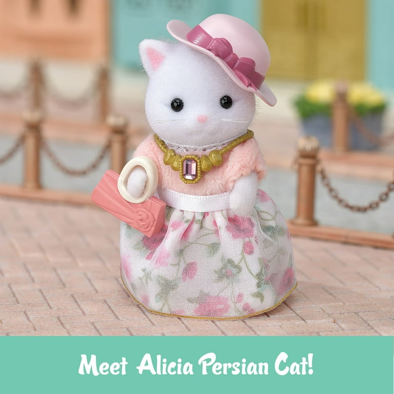 Calico Critters Fashion Playset Persian Cat, Dollhouse