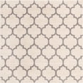 thumbnail image 1 of Unique Loom 3128670 6 x 6 ft. Philadelphia Trellis Square Rug, Beige, 1 of 2