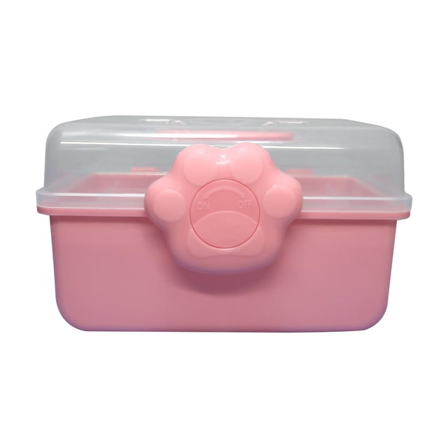 Caja de almacenamiento multifuncional jinwen estuche para cosméticos rosa