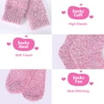 thumbnail image 2 of 5 Pack Women Fuzzy Socks Thick Soft Warm Winter Wool Fluffy Cozy Socks Casual Home Sleep Socks with a Gift Box, 2 of 6