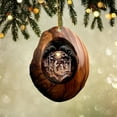 thumbnail image 4 of Wadada 3.1inch Christian Nativity Scenes Ornaments for Christmas Tree Acrylic Imitation Wood Hanging Ornaments with The Birth of Jesus in Nest Plastic Flat Religious Keepsake Pendant for Winter Party, 4 of 4