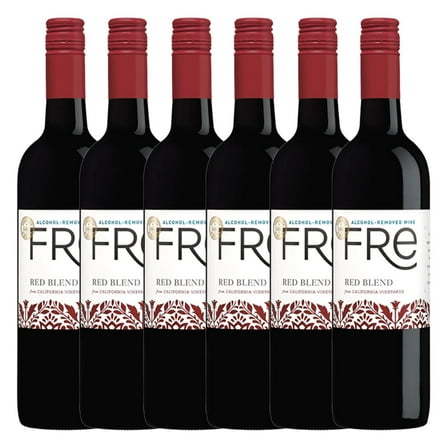Sutter Home Fre Premium Red Blend Non-alcoholic Wine (6 Bottles)