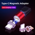 thumbnail image 3 of USB Type C Magnetic Adapter 360°Rotating Magnetic Phone Cable Adapter Connector, 3 of 8