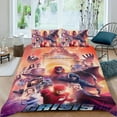 thumbnail image 2 of Crisis en Tierras Infinitas Conjunto de sábanas temático, trío de piezas, cómodo y amigable con la piel, diseño único, regalo de decoración para el hogar para familiares, amigos y fans,140cm *210cm, 2 of 6