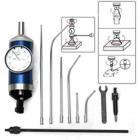 

BCLONG Inch Coaxial Alignment Indicator Co-Ax Precision Mill Test Dial + Stylus