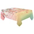 thumbnail image 1 of BSDHOME Ikebana Show Cotton Linen Tablecloth 60x104 inches Tablecover Desk Table Cloth For Dining Room, Tea Table, Picnics, Parties, 1 of 5