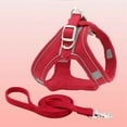 thumbnail image 6 of UOSIA Dog Harness and Leashes Set No Pull Puppy Harness Adjustable Soft Kitten Harness,Red,2XS, 6 of 6