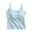 Blue, variant on hotojiny Women Lace Camisole Top Cute Sleeveless Scoop Neck Cami Shirt Ribbed Knit Workout Yoga Basic Padded Sleepwear