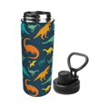 thumbnail image 2 of Naloa Colorful Dinosaur 18oz Sports Insulated Kettle, Stainless Steel Insulated Cup for Women Men for Fitness, Gym & Outdoor, 2 of 7