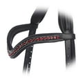 thumbnail image 2 of Exion Horse Browband For English Bridle | Curved Shape Padded Equestrian Browband For Show & Dressage | Siam Crystal Browband For Horses, 2 of 5
