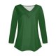 thumbnail image 5 of Camiseta de manga corta con cuello en V para mujer: top con estampado «Love», poliéster, tallas S-XXXL, tallas EE. UU./Reino Unido/UE, informal/para todas las estaciones, 5 of 5